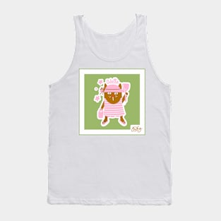 Beach Cat Tank Top